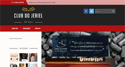 Desktop Screenshot of clubdojeriel.com.br